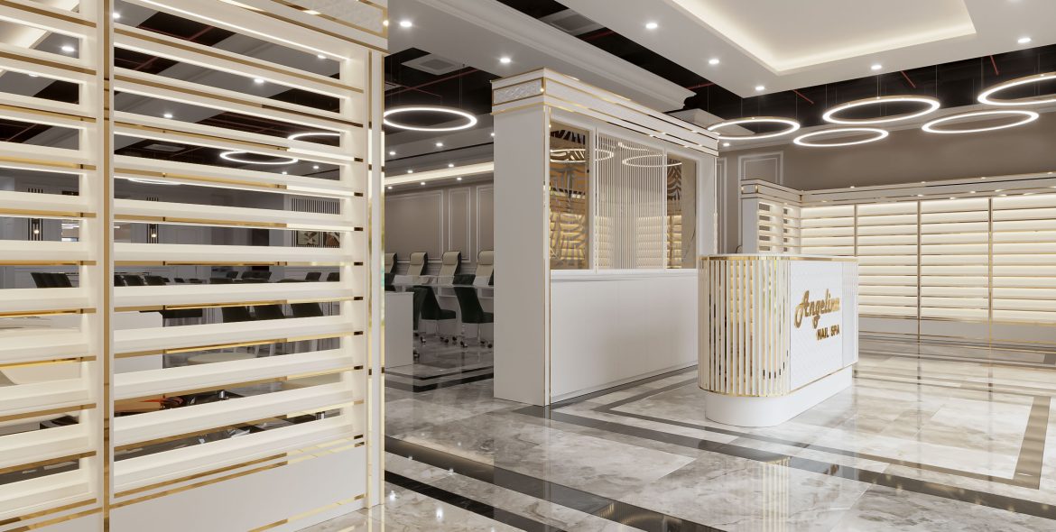 Nâng Tầm Thương Hiệu Với Remodel Cho Tiệm Nail Tại Mỹ