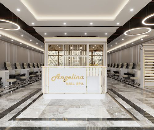 Đơn vị sản xuất nội thất tiệm nail uy tín, chuyên nghiệp tại Mỹ