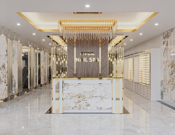Nâng Tầm Thương Hiệu Với Remodel Cho Tiệm Nail Tại Mỹ