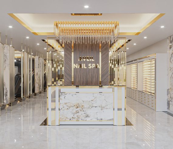 Nâng Tầm Thương Hiệu Với Remodel Cho Tiệm Nail Tại Mỹ