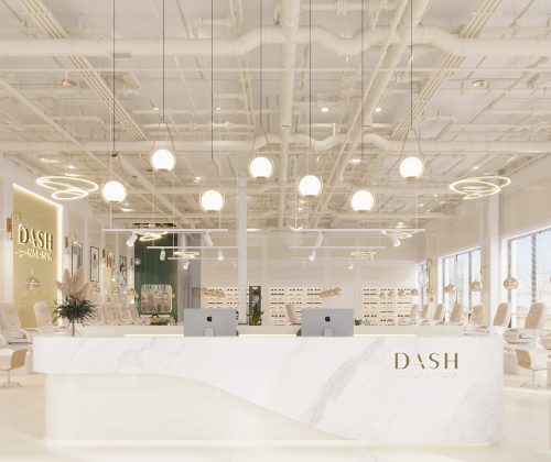 Thiết kế nội thất tiệm nail đẹp tại mỹ Khơi nguồn cảm hứng làm đẹp