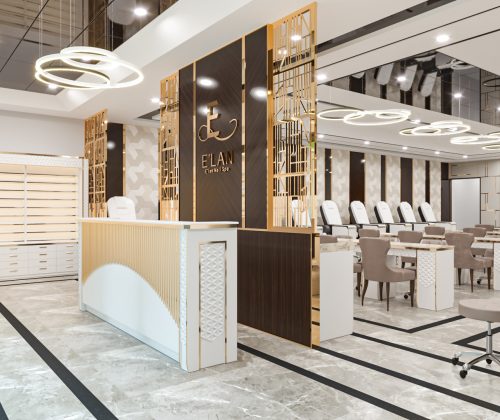 Ý tưởng trang trí tiệm nail với ngân sách thấp