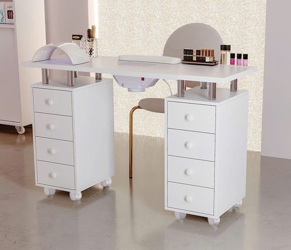 Bàn Làm Nail Có LED-LED Nail Table