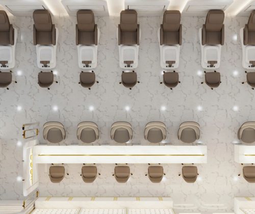 Cách Bố Trí Tiệm Nail Nhỏ Đẹp Và Tiện Nghi