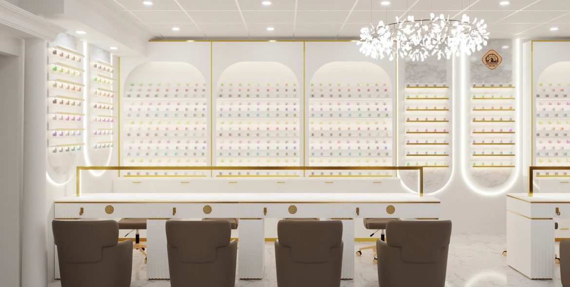 Bàn Làm Nail Tại Mỹ: Xu Hướng Thiết Kế Hiện Đại Cho Tiệm Nail