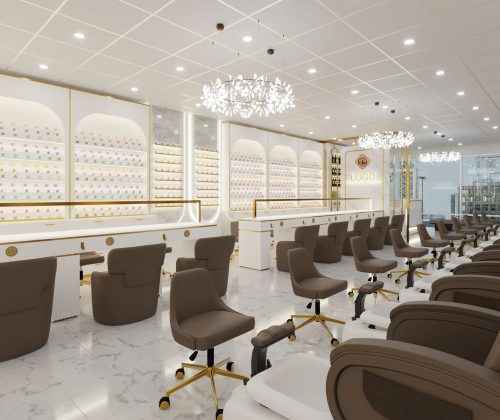 Tạo Dấu Ấn Riêng Với Đèn Trang Trí Tiệm Nail Tại Mỹ