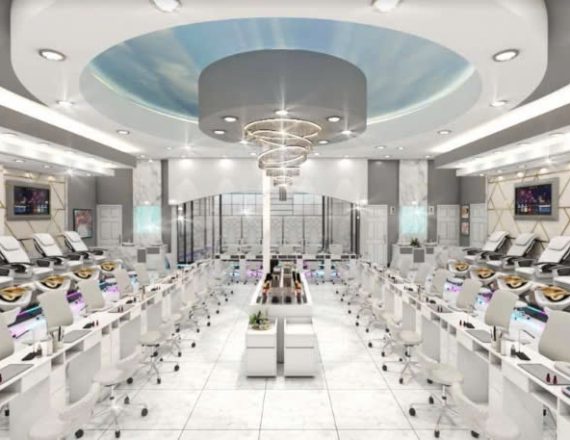 Chuyên Sản Xuất Quầy Lễ Tân, Tủ Kệ Trưng Bày và Vách Logo