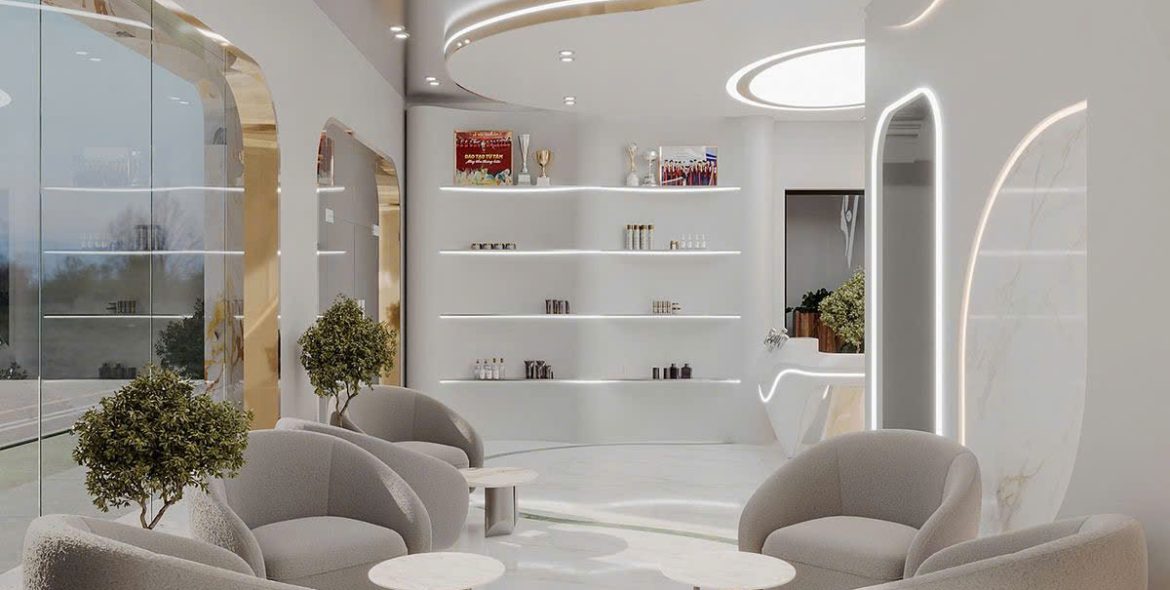 Bí Quyết Thi Công Nội Thất Tiệm Nail Trọn Gói Tại Mỹ Đẹp Chuẩn Spa