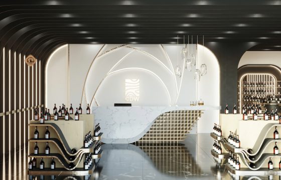 Mẫu thiết kế nội thất showroom rượu đẹp năm 2024