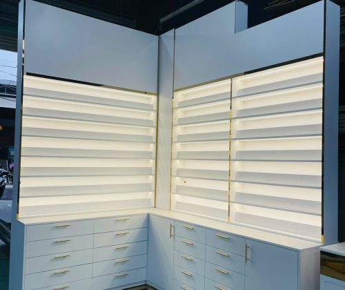 Nhật ký thi công nội thất tiệm Nail Salon Elegant