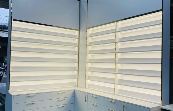 Nhật ký thi công nội thất tiệm Nail Salon Elegant