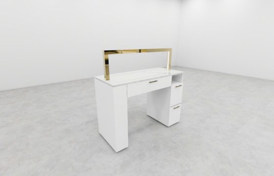 Bàn làm Nail kèm đèn tạo sang trọng cho nail salon