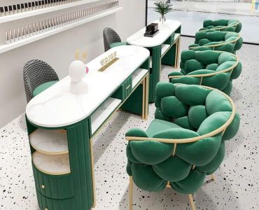 Bàn Làm Nail Có LED-LED Nail Table