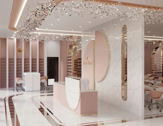 Mẫu Thiết Kế Tiệm Nail Tại Mỹ Năm 2024