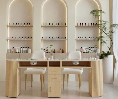 Bàn Làm Nail – Nail Table: Nội Thất Không Thể Thiếu Cho Salon Chuyên Nghiệp