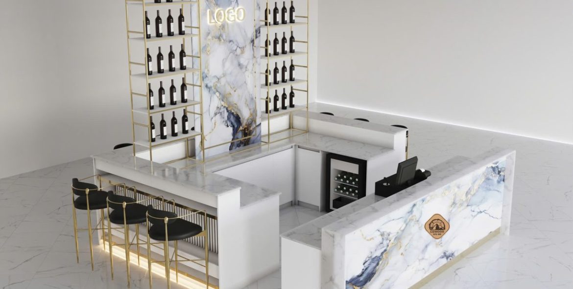Cách chọn Quầy Bar cho nail Salon tại Mỹ phù hợp với không gian