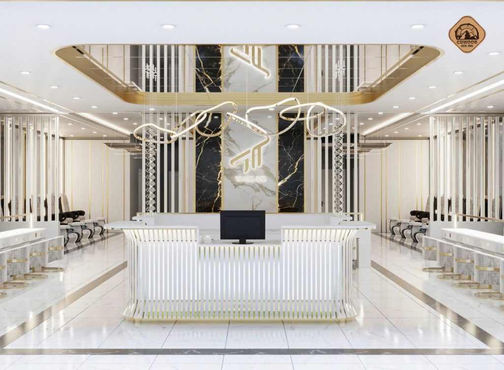 Nội thất tiệm nail chất lượng cao