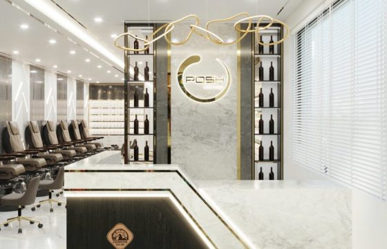 Thiết Kế Nội Thất Tiệm Nail Hiện Đại – CD Wood & Furniture