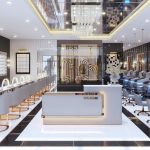 Nội thất tiệm nail chất lượng cao