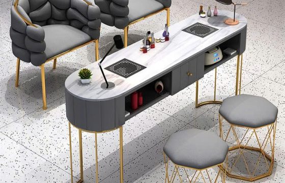 Thiết Kế Bàn Làm Nail Sang Trọng-Nâng Tầm Dịch Vụ