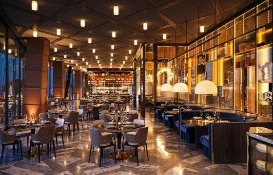 Thiết Kế Nhà Hàng Nhỏ Nhưng Sang Trọng Tại Mỹ