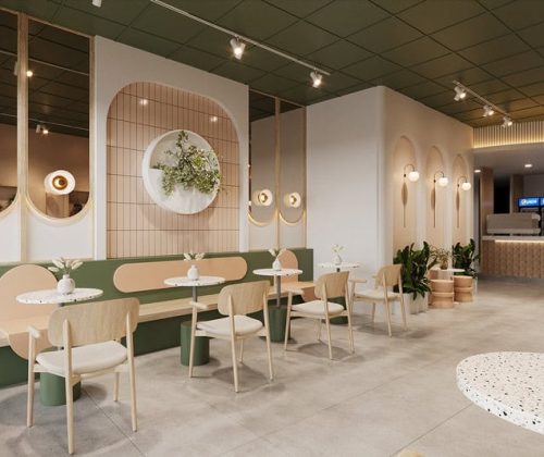 Nội Thất Quán Trà Sữa Nhỏ Đẹp Tại Mỹ: Những Ý Tưởng Thiết Kế Ấn Tượng