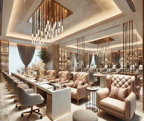 Quy Trình Xây Dựng Tiệm Nail Của CD Wood Tại Mỹ