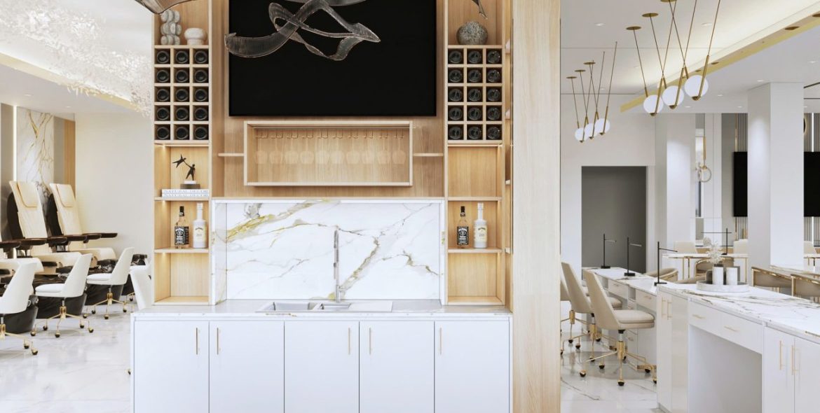 Luxury Nail Salon Furniture USA – Biến Tiệm Nail Của Bạn Thành Không Gian Đẳng Cấp