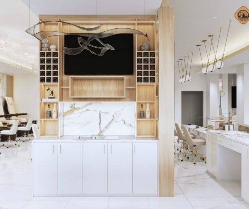 Luxury Nail Salon Furniture USA – Biến Tiệm Nail Của Bạn Thành Không Gian Đẳng Cấp