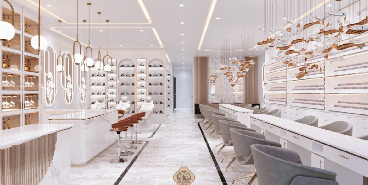 Công ty thi công nội thất nail salon trọn gói Mỹ – Đối tác tin cậy của chủ tiệm nail Việt
