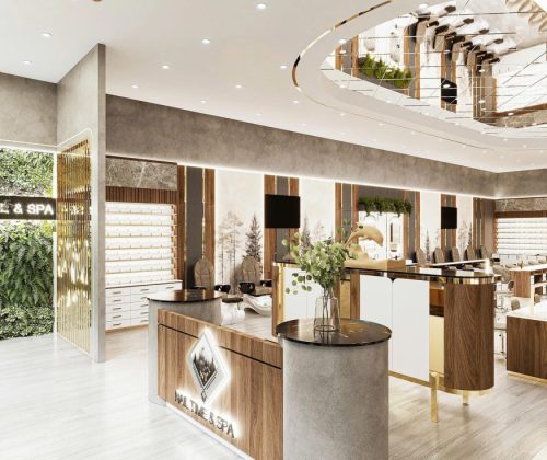 Nội Thất Tiệm Nail Dành Riêng Cho Tiệm Ở California