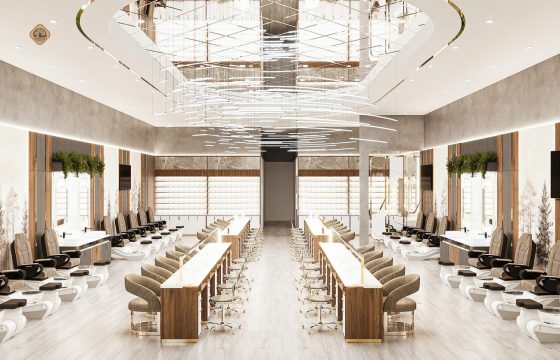 Full Package Nail Salon Interior Design USA – Câu chuyện đầu tư thông minh từ một tiệm nail Việt tại Mỹ