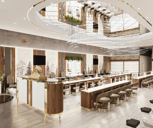 Thiết kế thi công trọn gói tiệm nail – Câu chuyện thành công từ giấc mơ của người Việt tại Mỹ