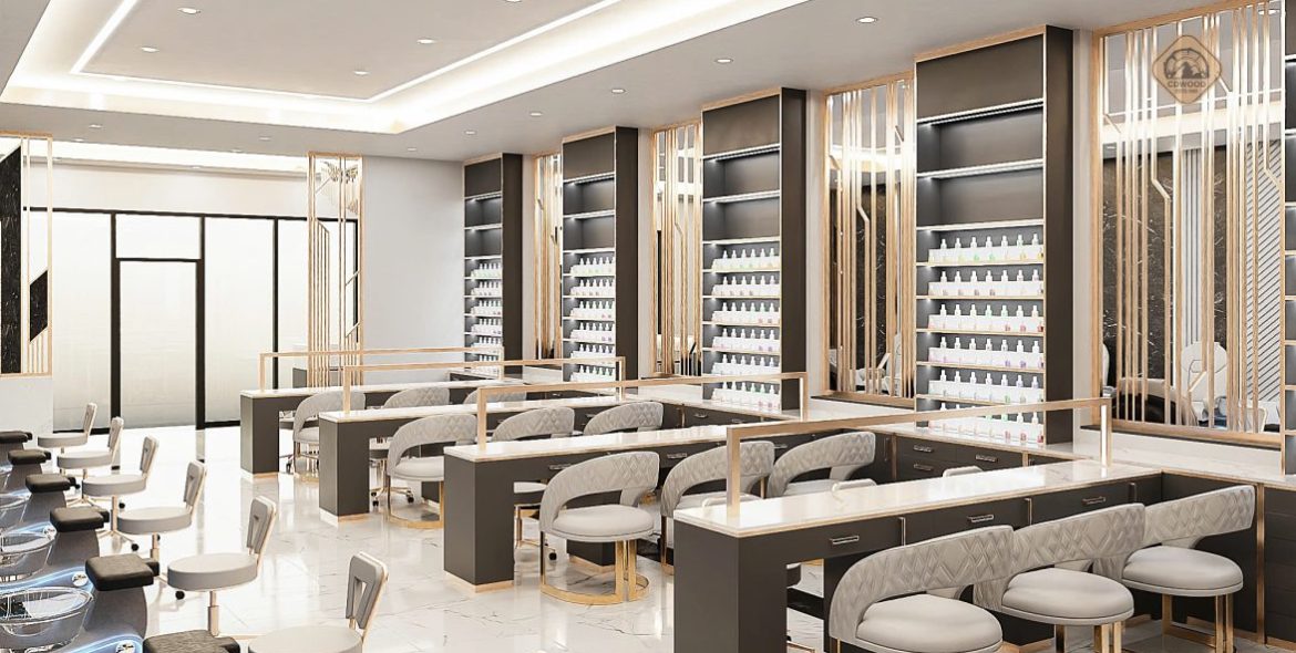 Bí Quyết Kiến Tạo Không Gian Nội Thất Luxury and Spa Nail Experiences Đẳng Cấp