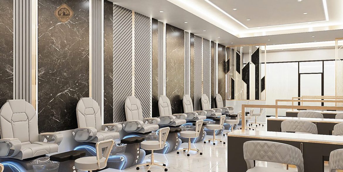 Nội Thất Nail Salon Việt Nam Xuất Khẩu: Giải Pháp Tối Ưu Cho Chủ Salon Tại Mỹ