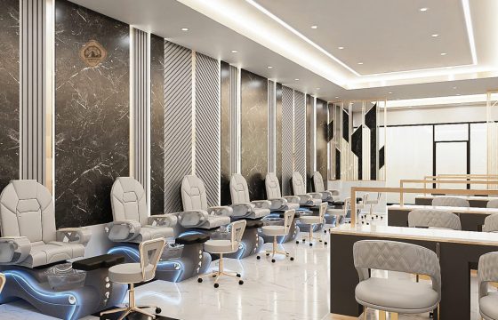 Nội Thất Nail Salon Việt Nam Xuất Khẩu: Giải Pháp Tối Ưu Cho Chủ Salon Tại Mỹ