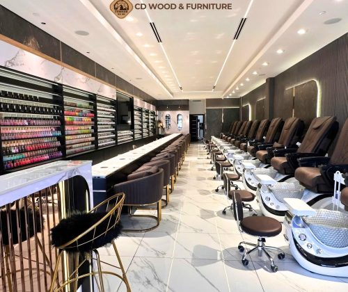 Định Hình Không Gian Đẳng Cấp: Khám Phá Các Phong Cách Thiết Kế Tiệm Nail Dẫn Đầu Xu Hướng