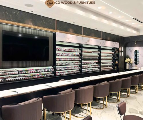 Bàn Làm Việc Ergonomic Cho Thợ Nail: Thiết Kế Bảo Vệ Sức Khỏe Nghề Nghiệp Lâu Dài