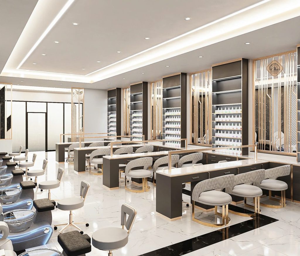 Ghế Nail và Pedicure