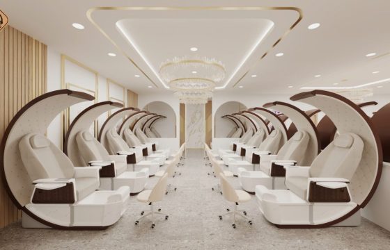 Giải Pháp Lưu Trữ Cho Tiệm Nail Tại Mỹ: Gọn Gàng Và Chuyên Nghiệp