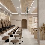 sàn tiệm nail tại Mỹ