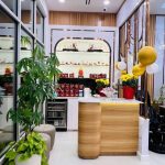 thiết kế tiệm nail diện tích nhỏ tại Mỹ